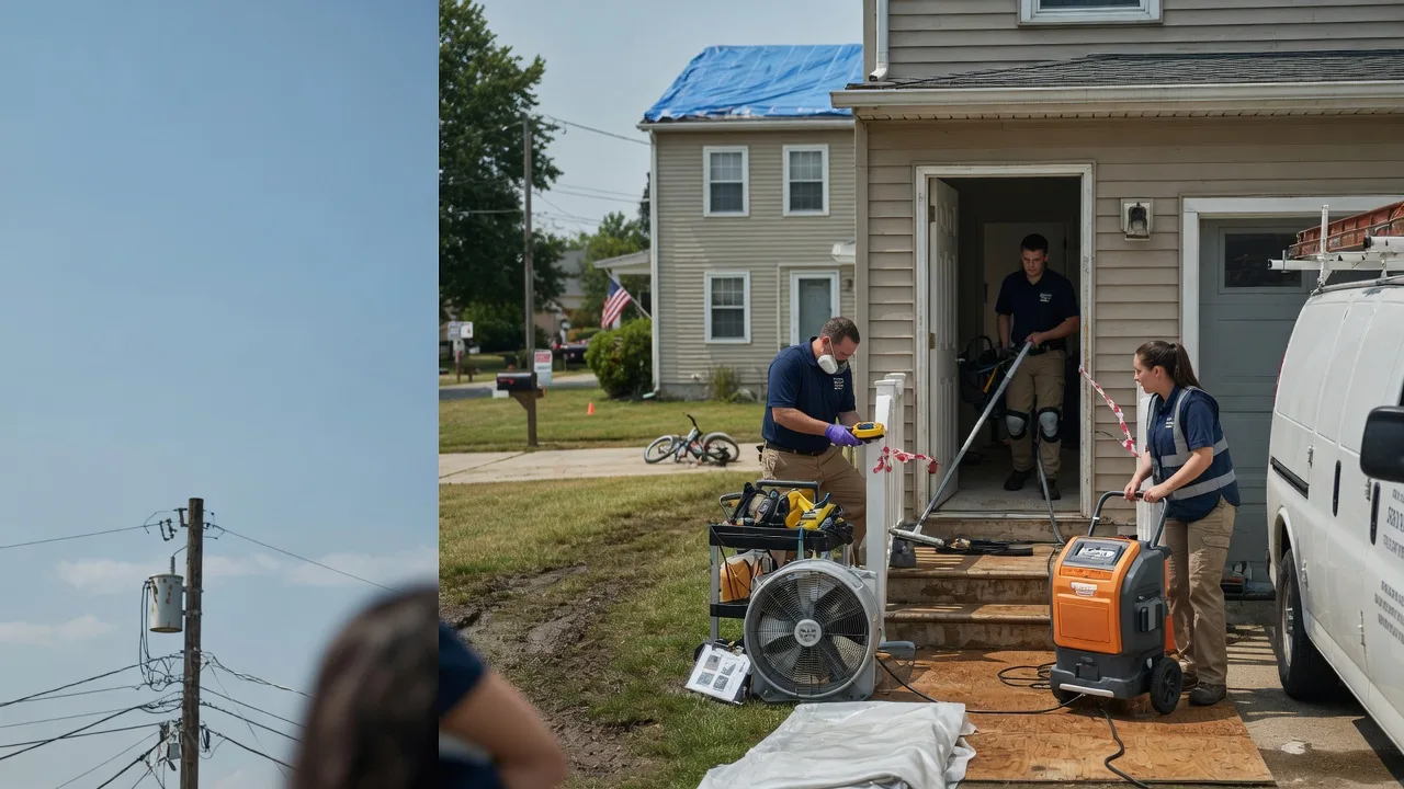 Water Damage Repair in Upland, IN near me